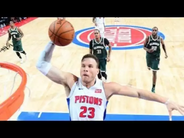 Video: NBA 18 Season - Milwaukee Bucks vs Detroit Pistons 01-03-18